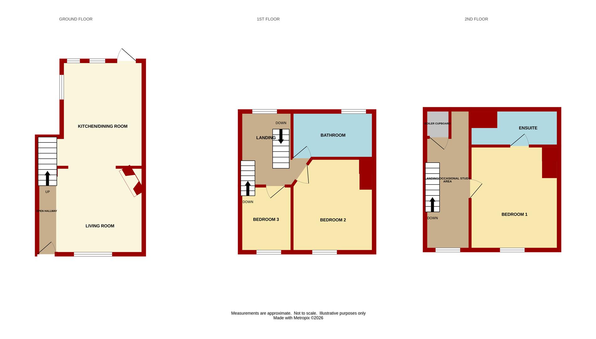 22, Culver Street, Newent floorplan