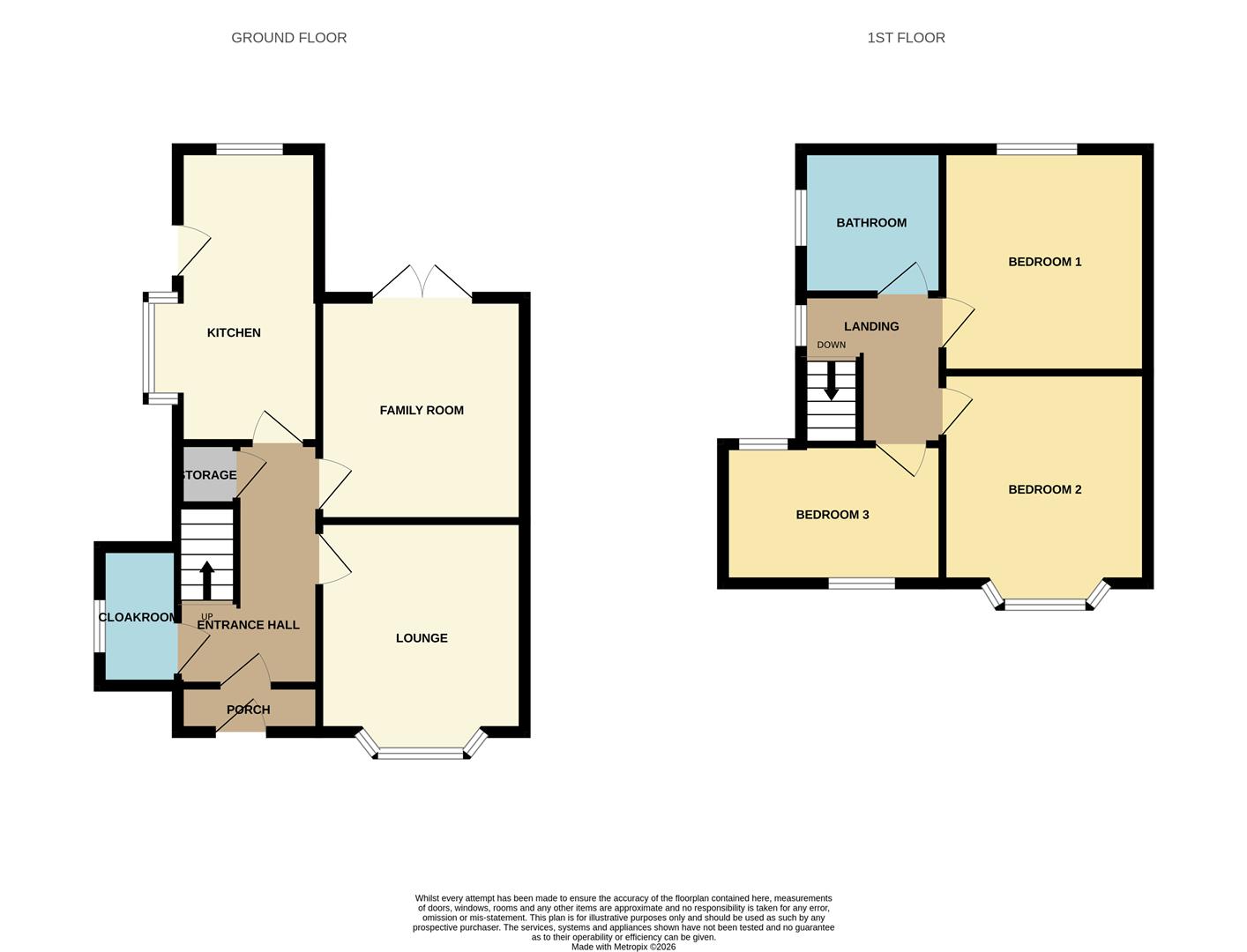 12, St. Georges Avenue, Stoke-On-Trent floorplan