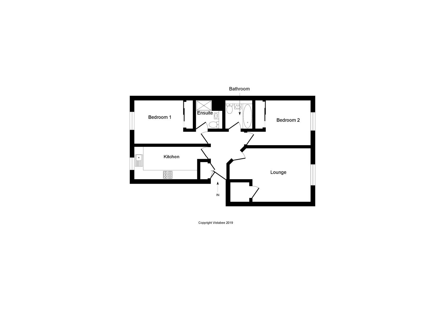 2 Bedrooms Flat for sale in Munro Gate, Cornton Road, Bridge Of Allan, Stirling FK9