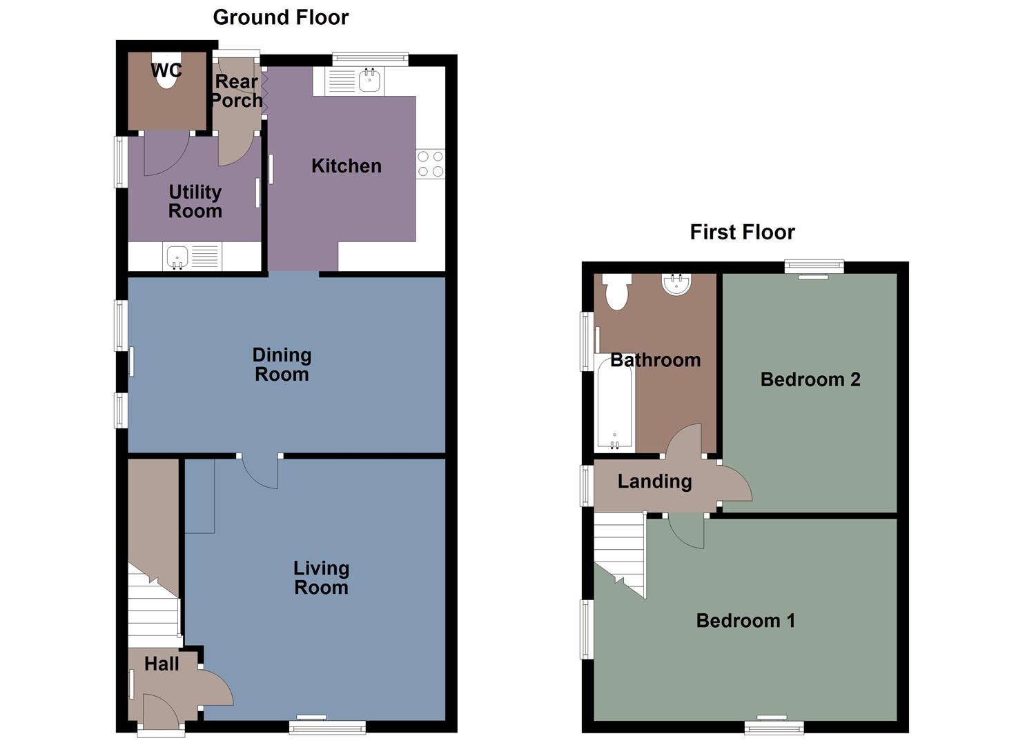 216, Dunvant Road, Swansea floorplan