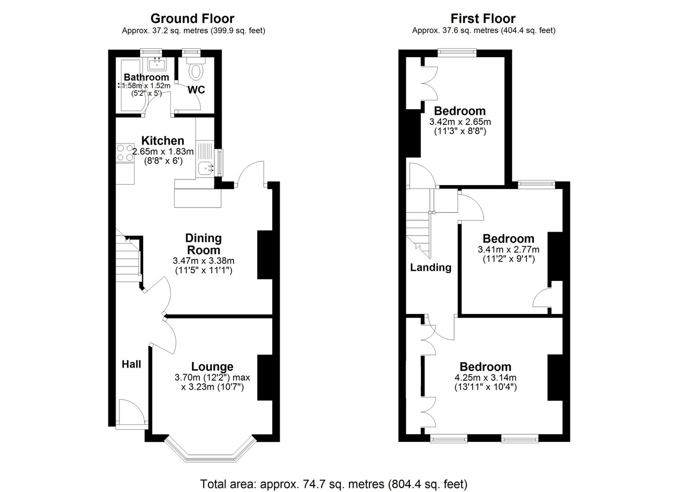 44, Eaton Road, Dover floorplan
