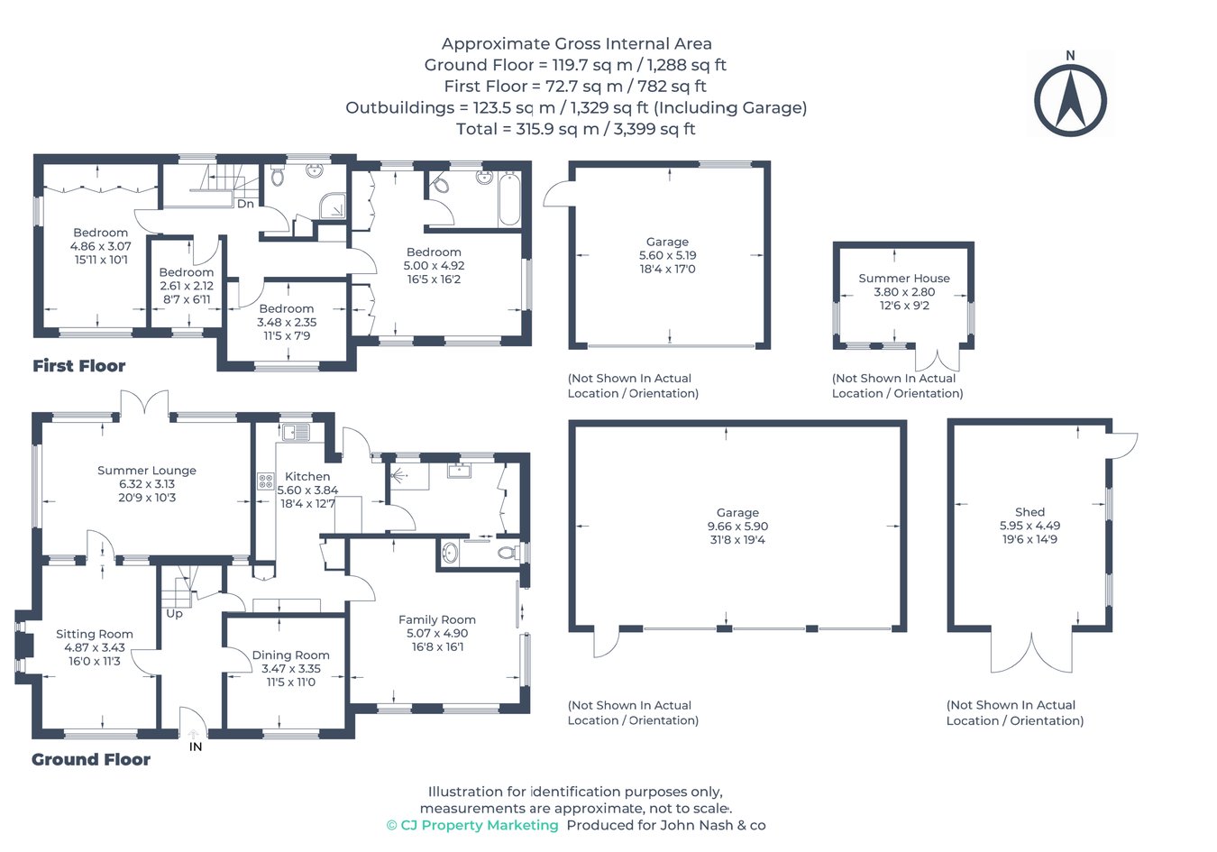 Bloom House, Coleshill Lane, Amersham floorplan