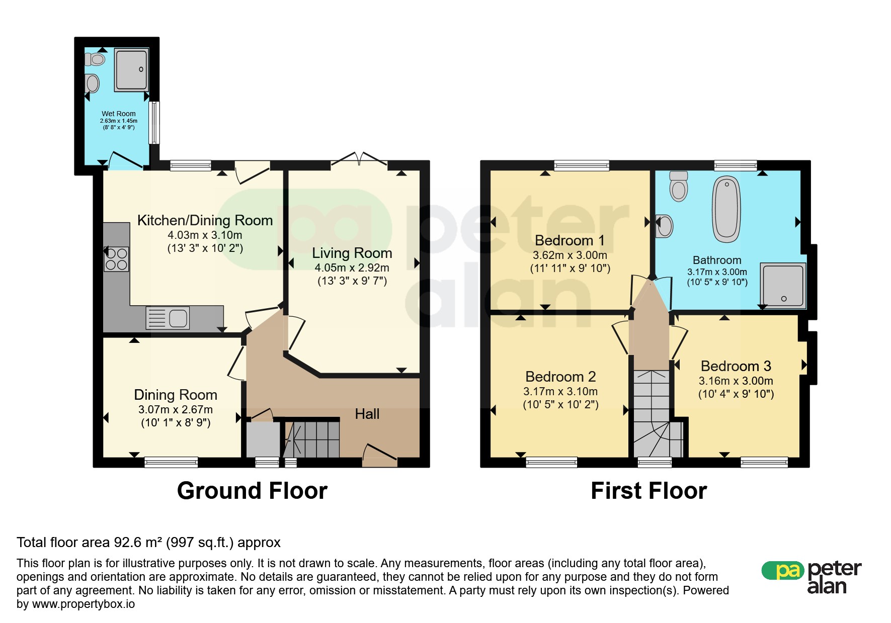 39, Harriet Street, Aberdare floorplan