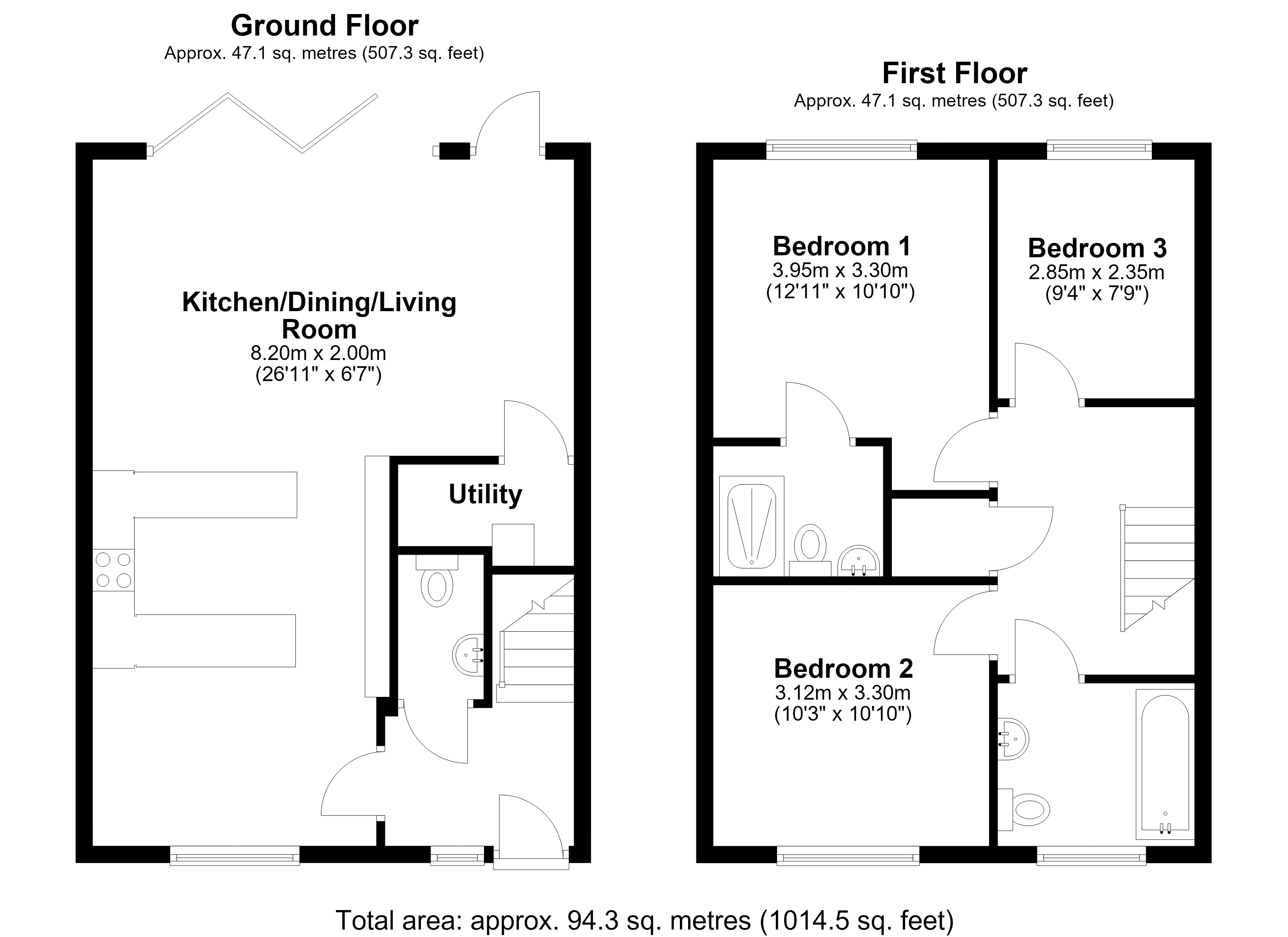 9, Callaway Gardens, Westbury floorplan