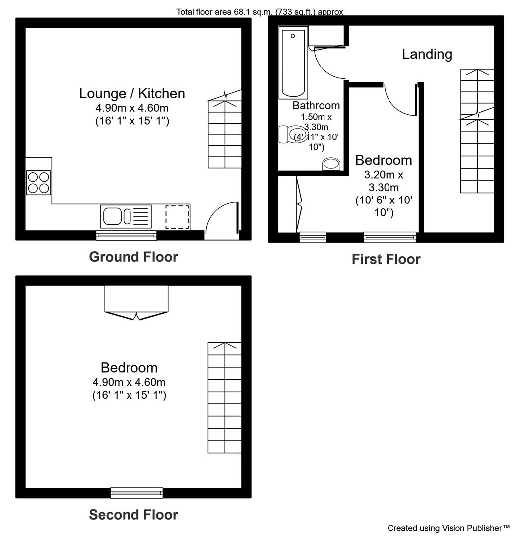 5, Lench Street, Rossendale floorplan