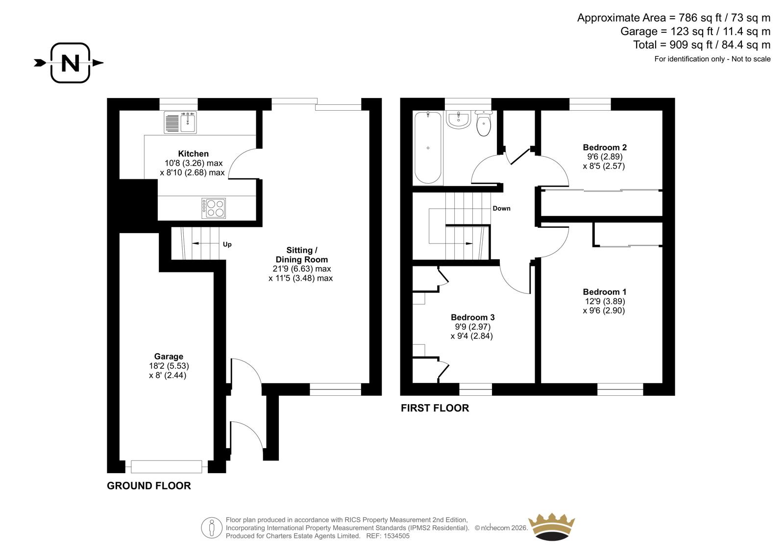 Speedwell Close, Southampton floorplan