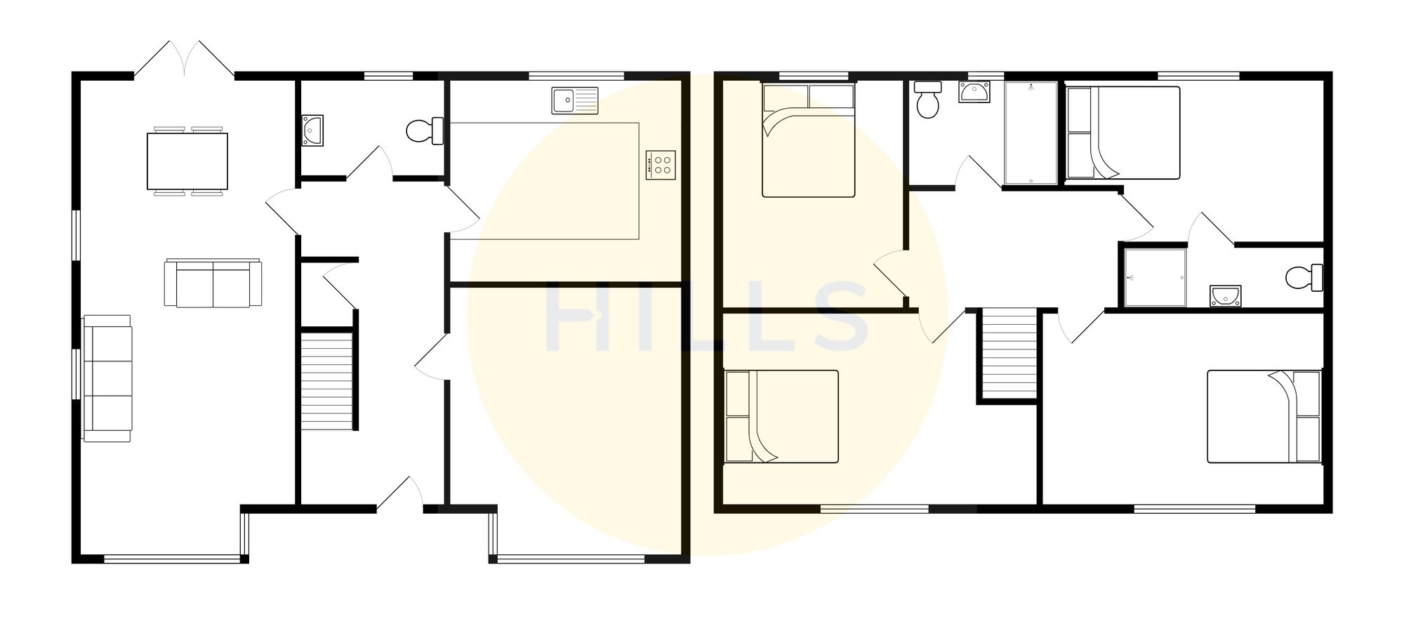 3 Langshaw Street, Salford floorplan