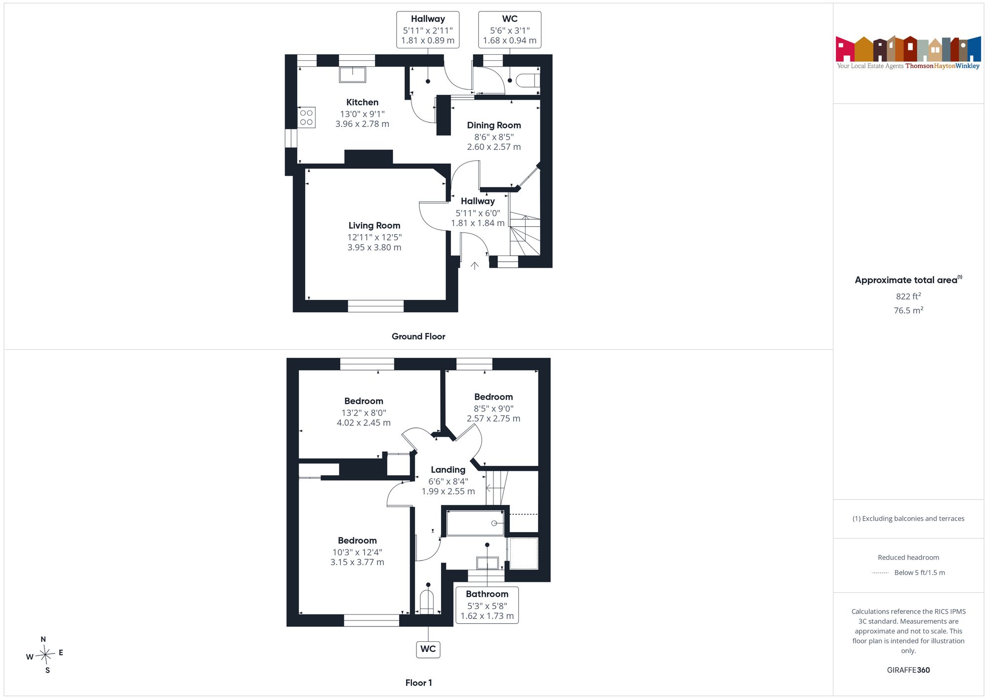 14 Fairholme, Sedbergh floorplan
