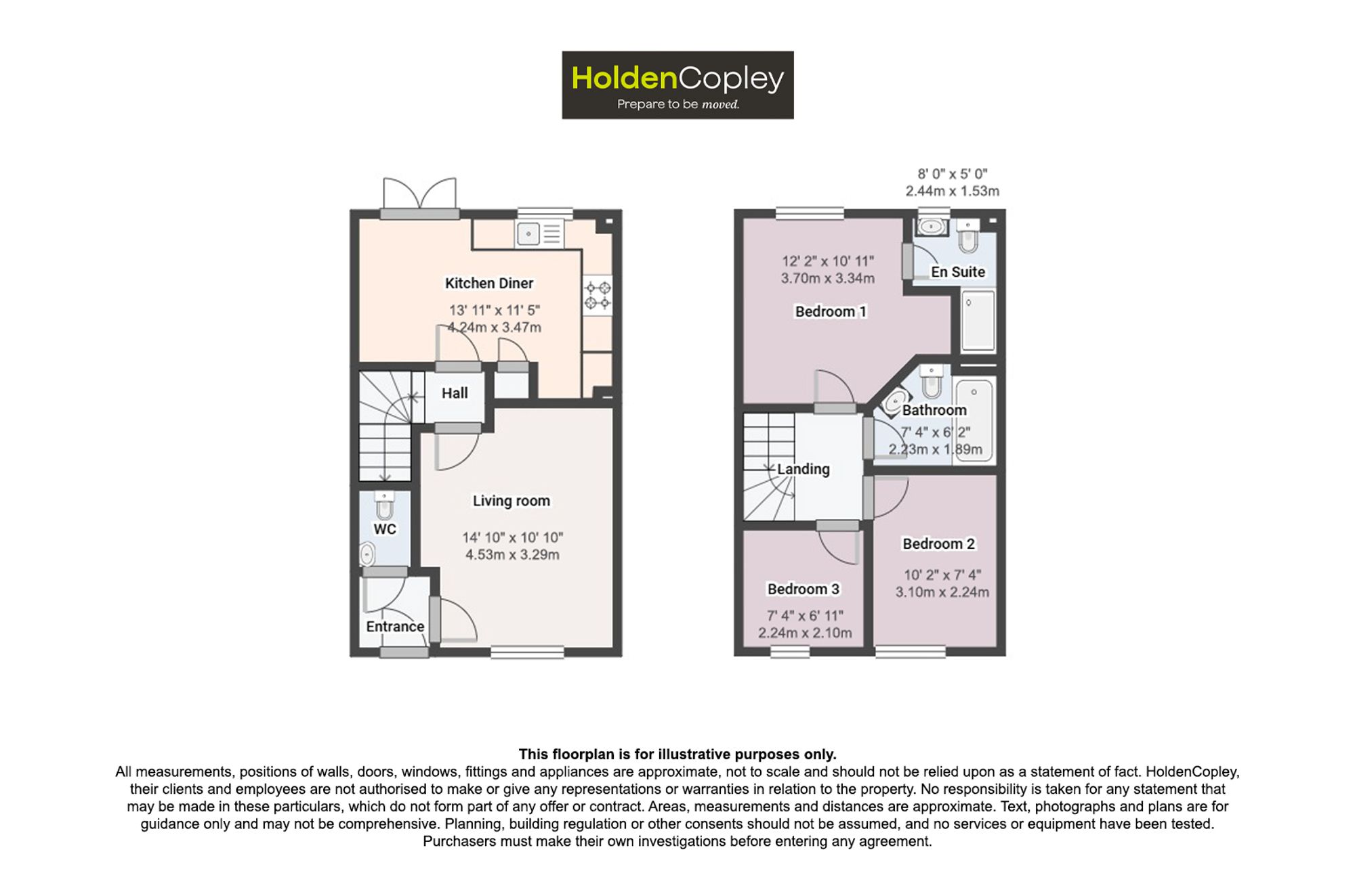 7 Whiting Close, Nottingham floorplan
