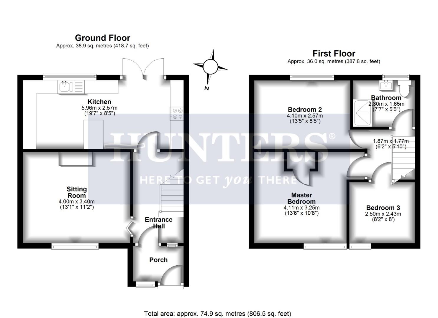 8, Vowell Close, Bristol floorplan