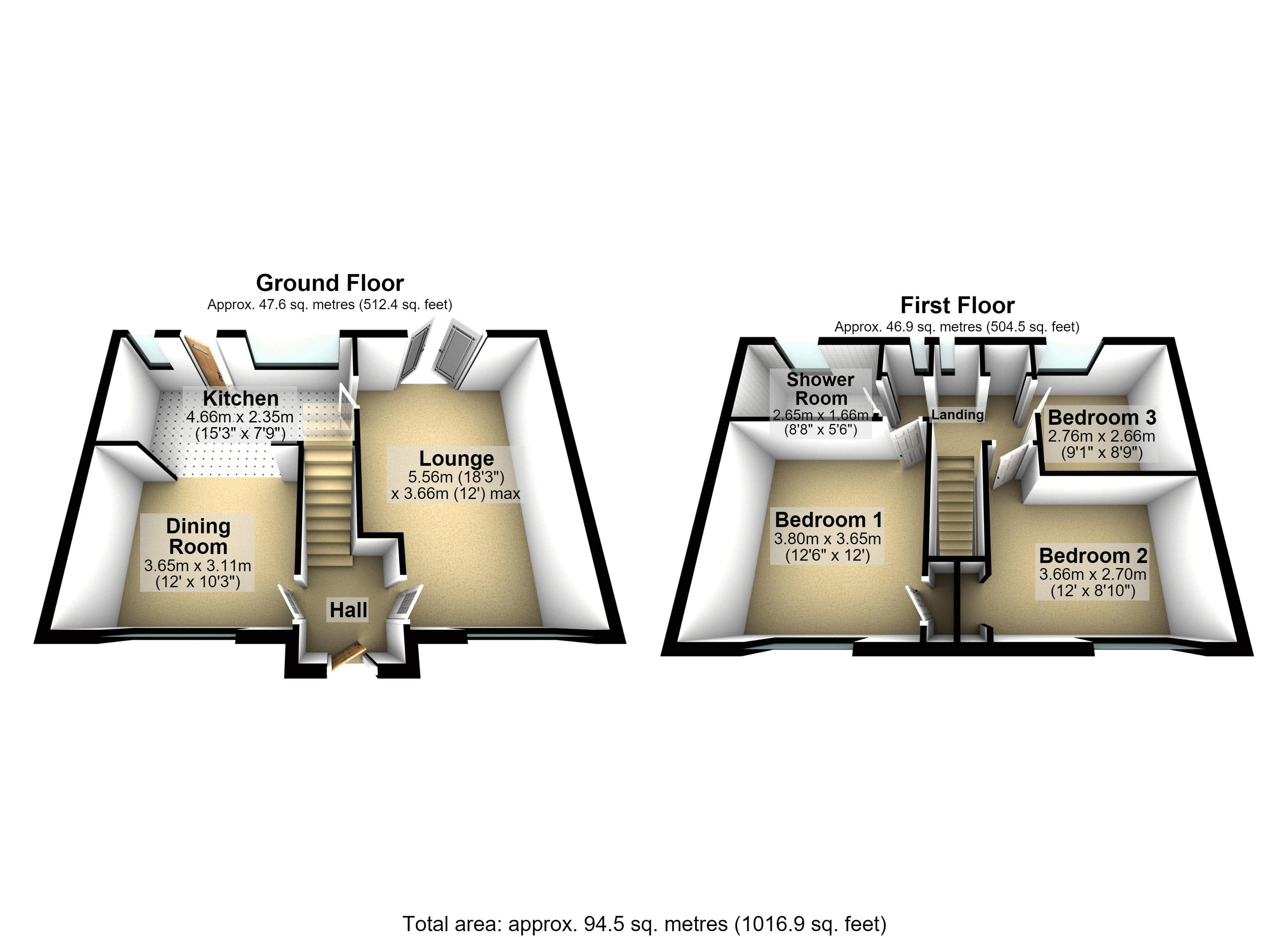 20, Clovelly Street, Rochdale floorplan