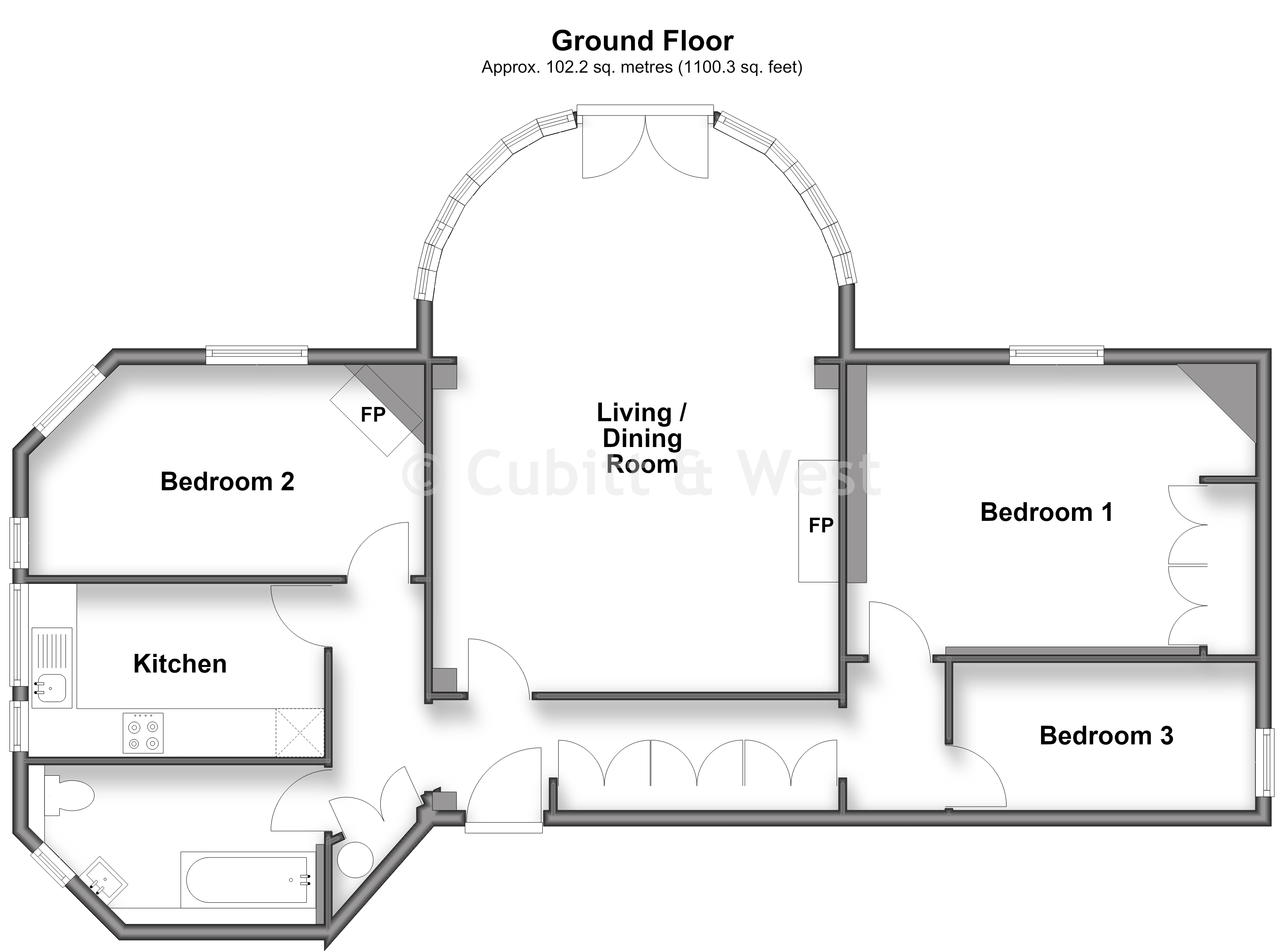 Sherwood Oaks, Frensham Road, Kenley floorplan