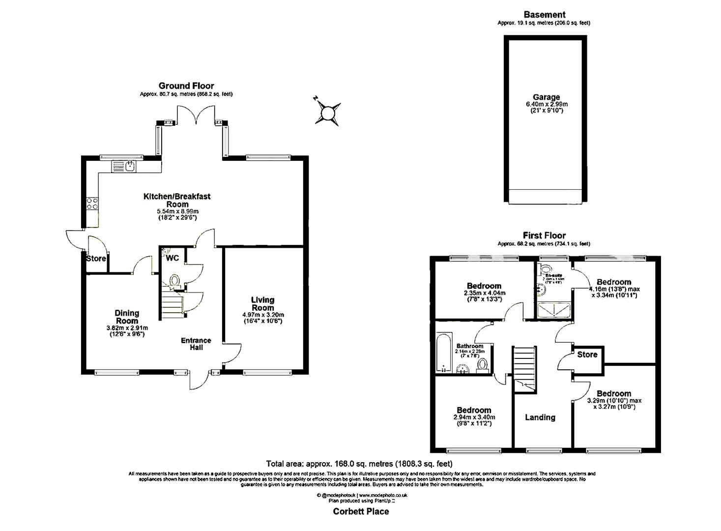 6, Corbett Place, Maldon floorplan