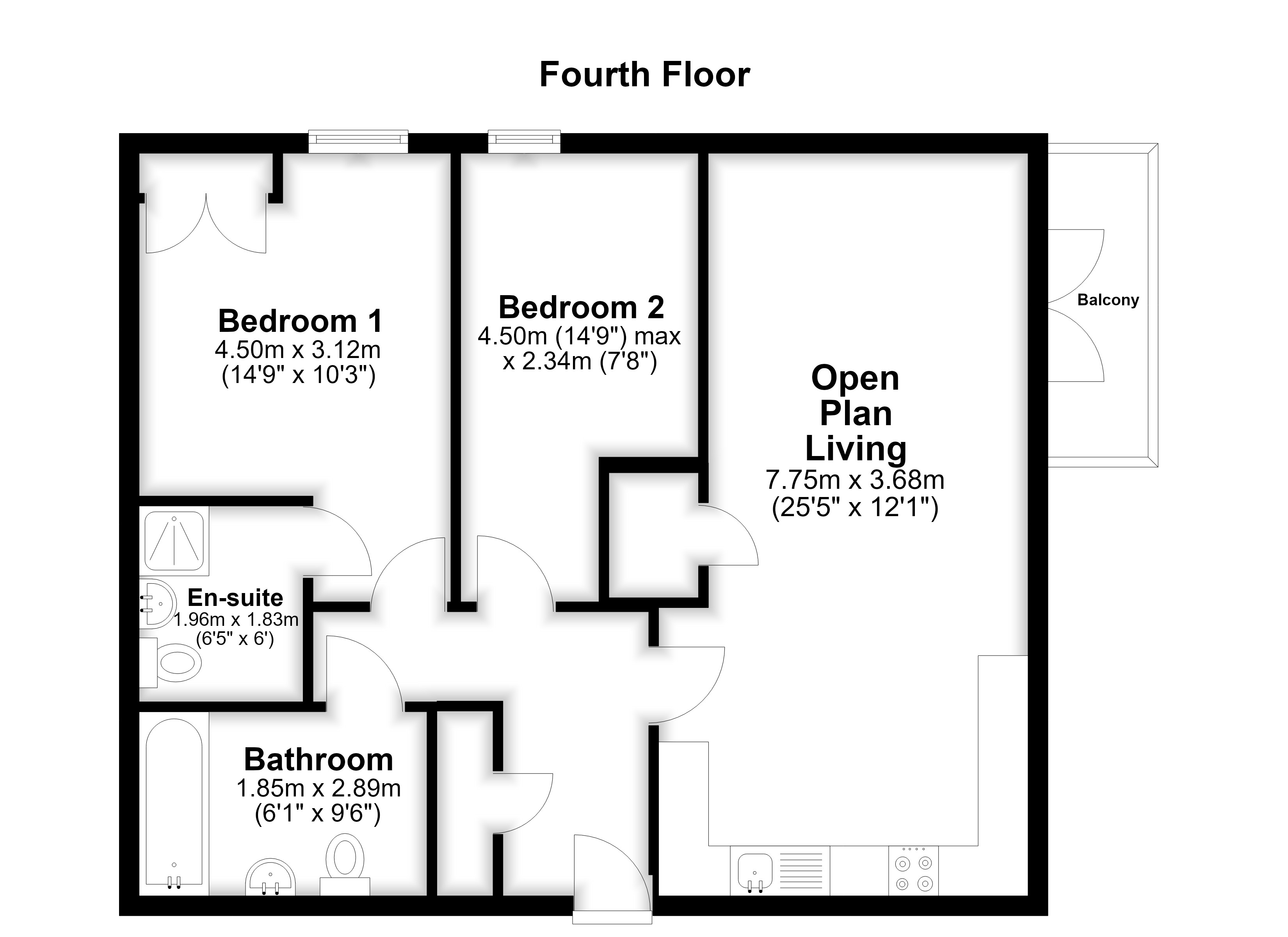 39 Stoneham Court,, Dell View Road, Erith floorplan