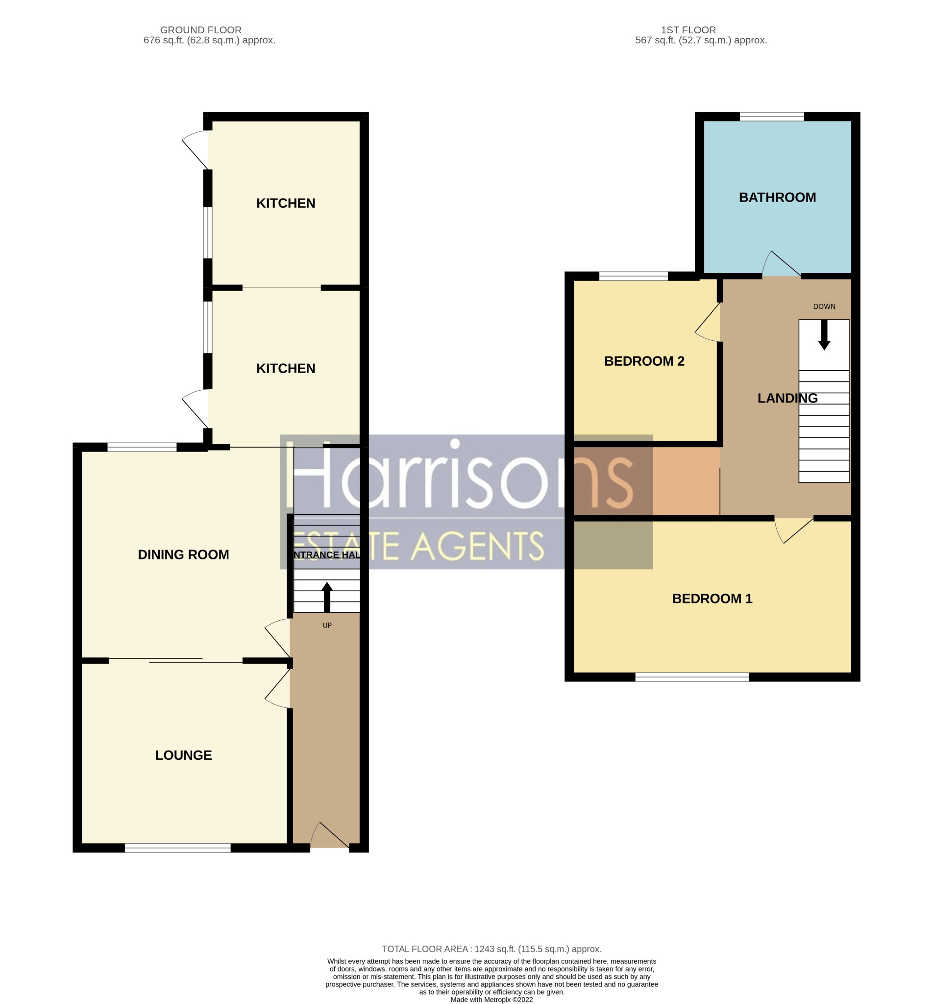 St. Helens Road, Bolton, Lancashire BL3, 2 bedroom terraced house for