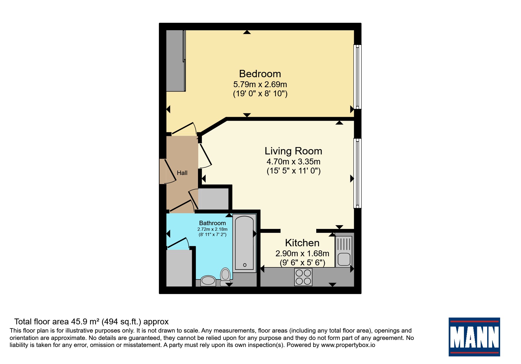 21, Inglewood, Swanley floorplan