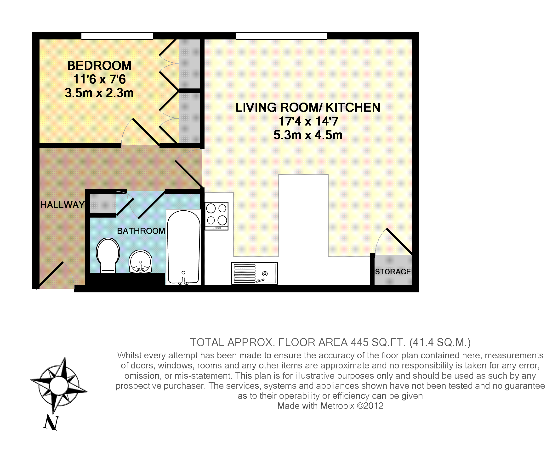 Barrett Street, London floorplan