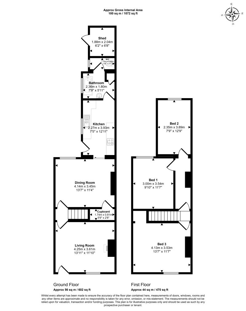 40, Tower Street, Boston floorplan