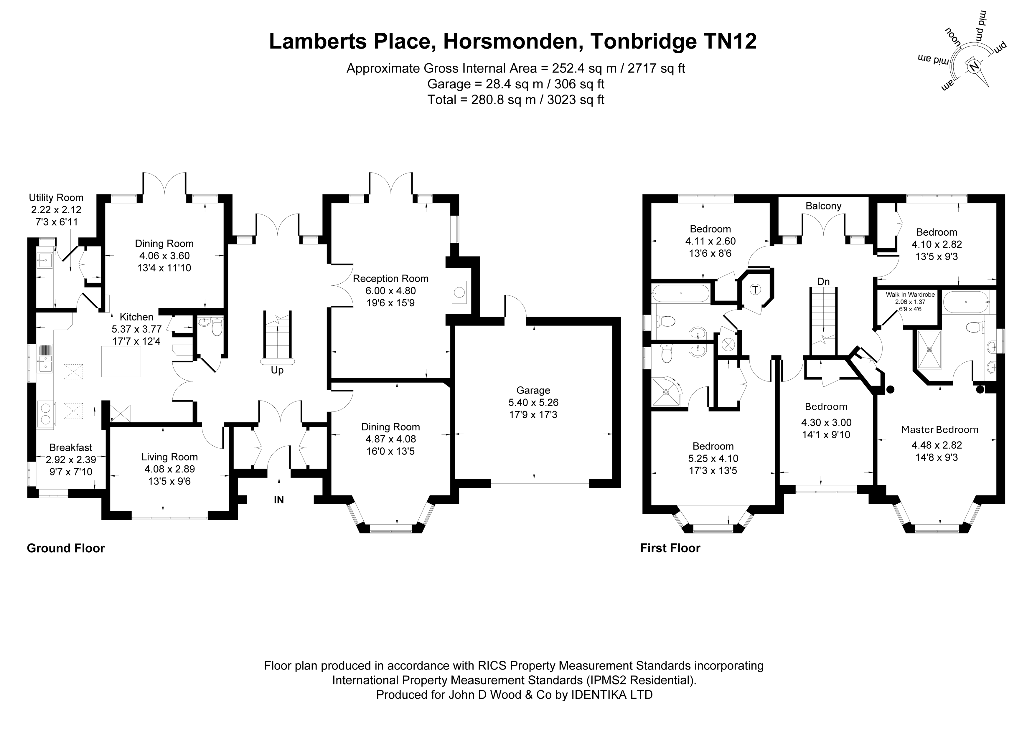 5, Lamberts Place, Tonbridge floorplan