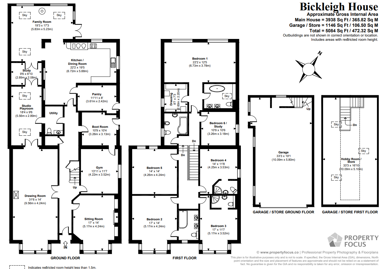 Bickleigh House, 22, Station Road, Hampshire floorplan