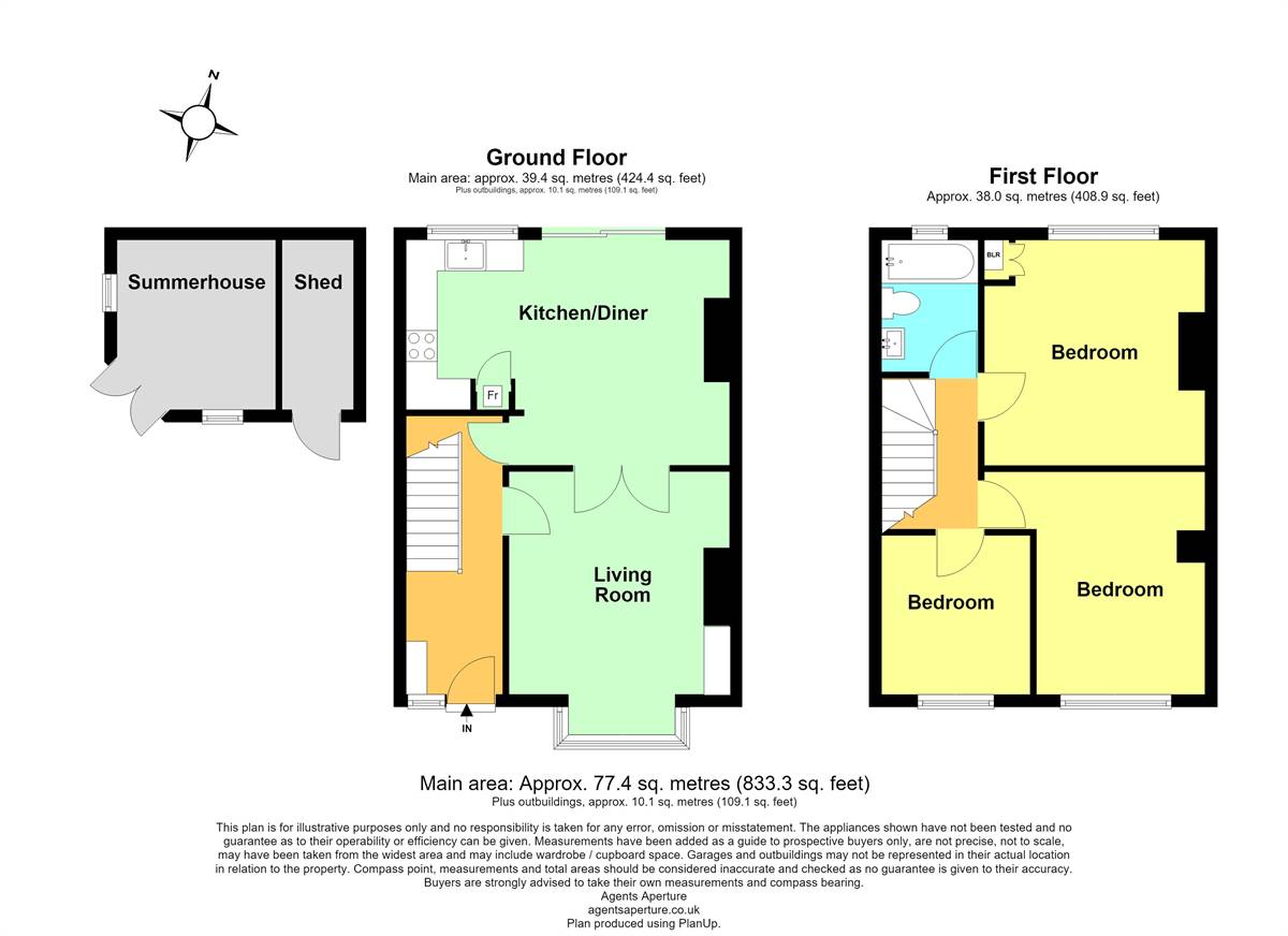 15, Acton Road, Whitstable floorplan