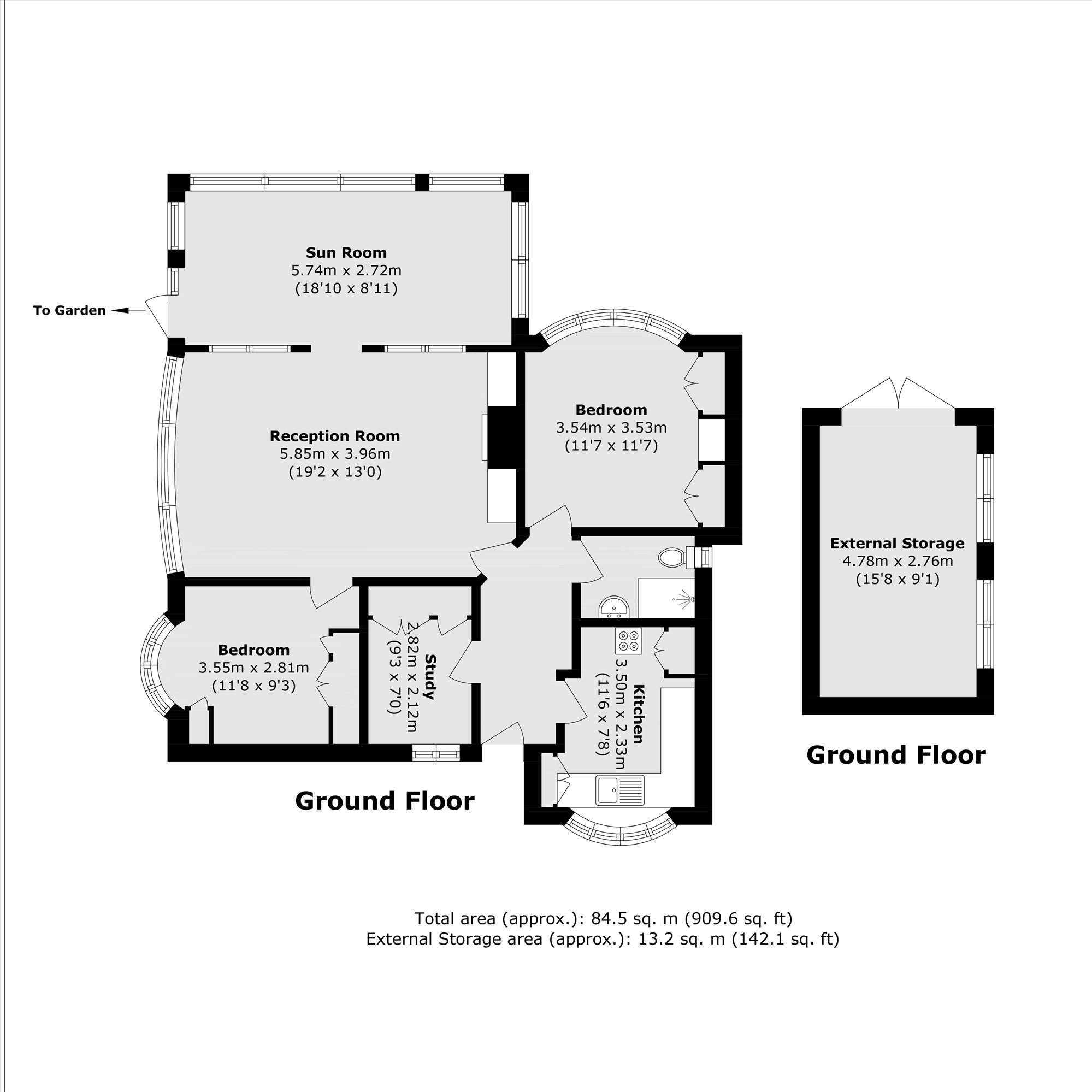3, Sunbury Court Island, Sunbury-On-Thames floorplan