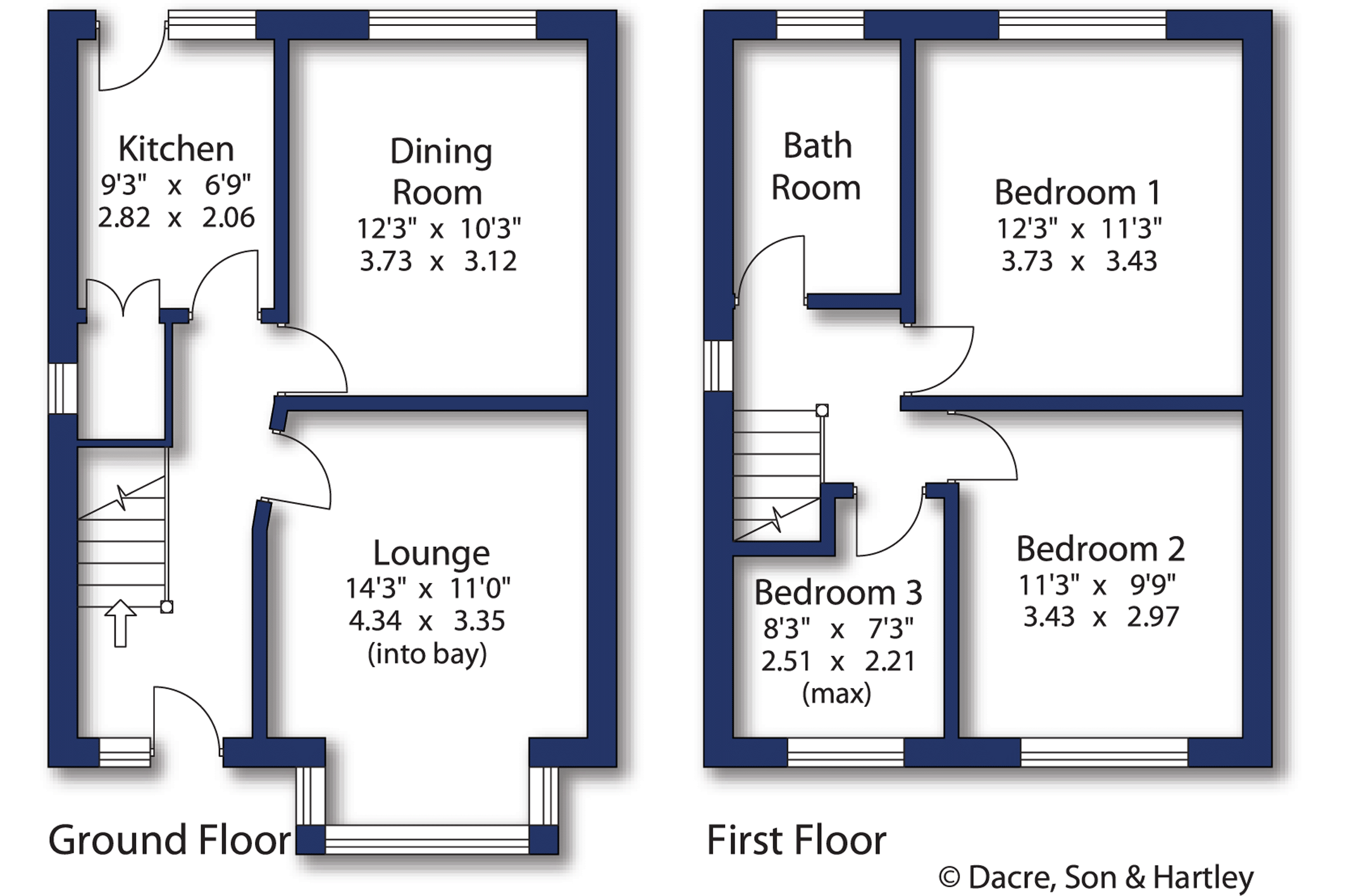 64, Nab Wood Crescent, West Yorkshire floorplan