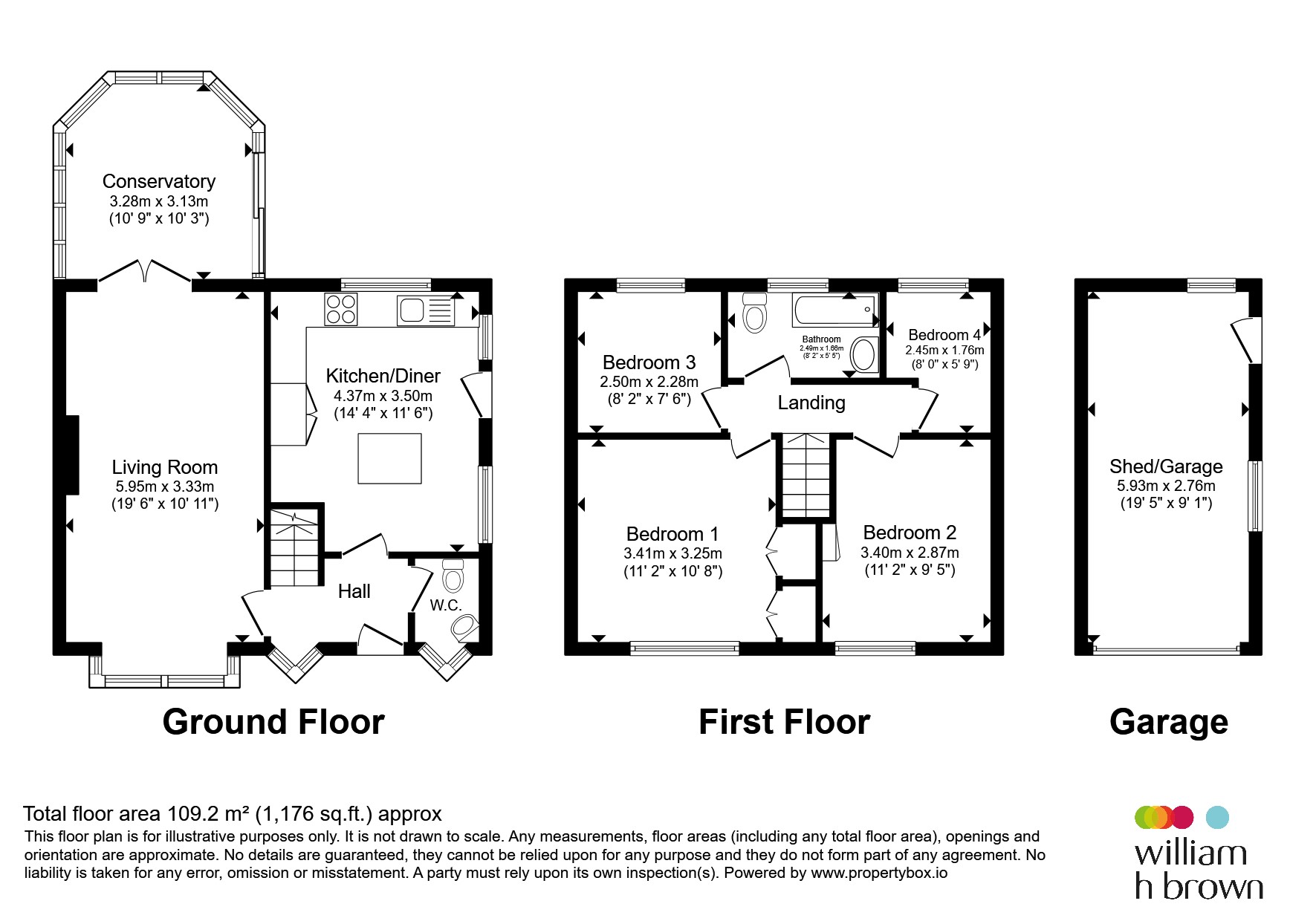 10, Abbeydale Oval, Leeds floorplan