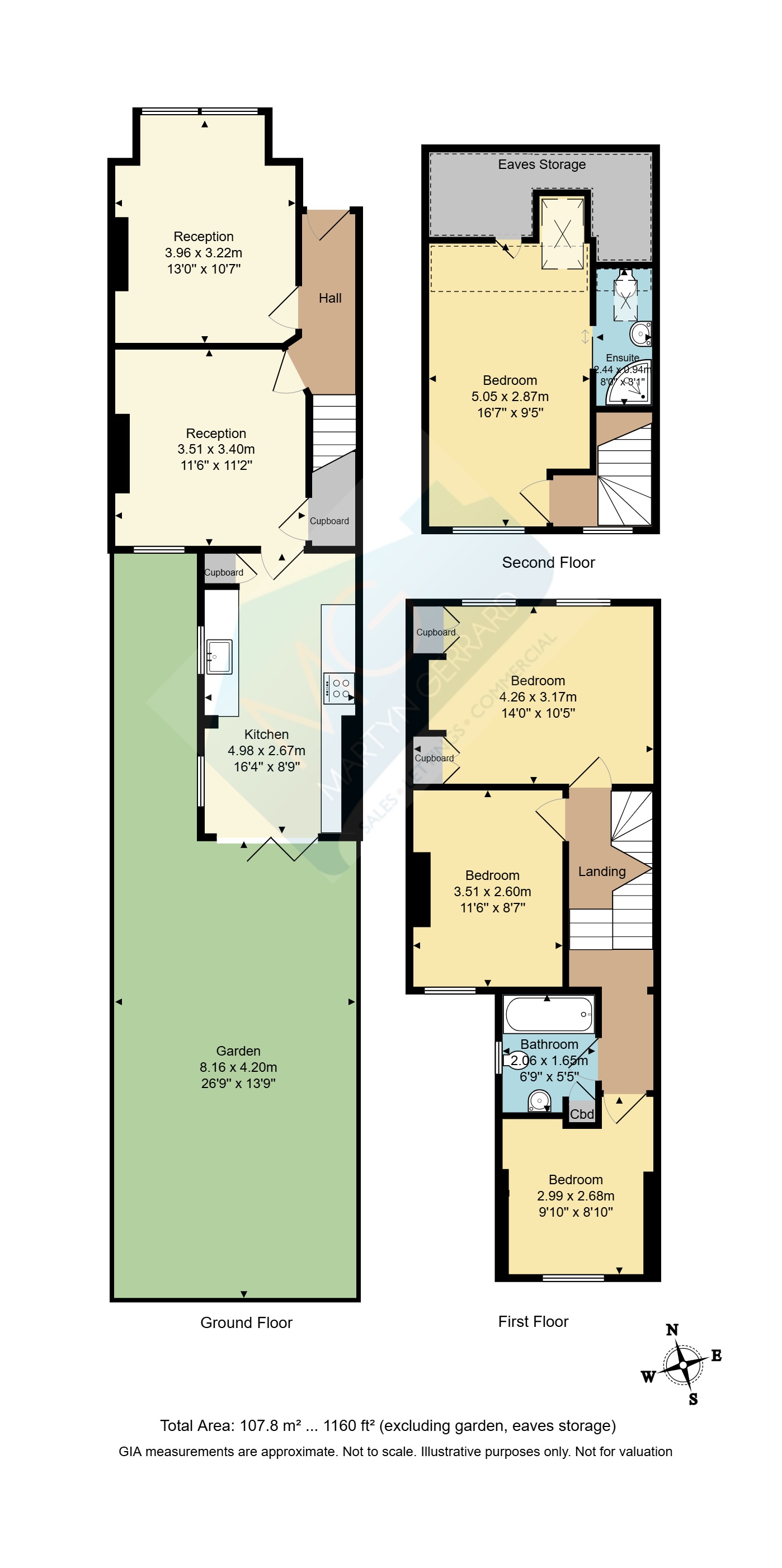 47, Evesham Road, London floorplan