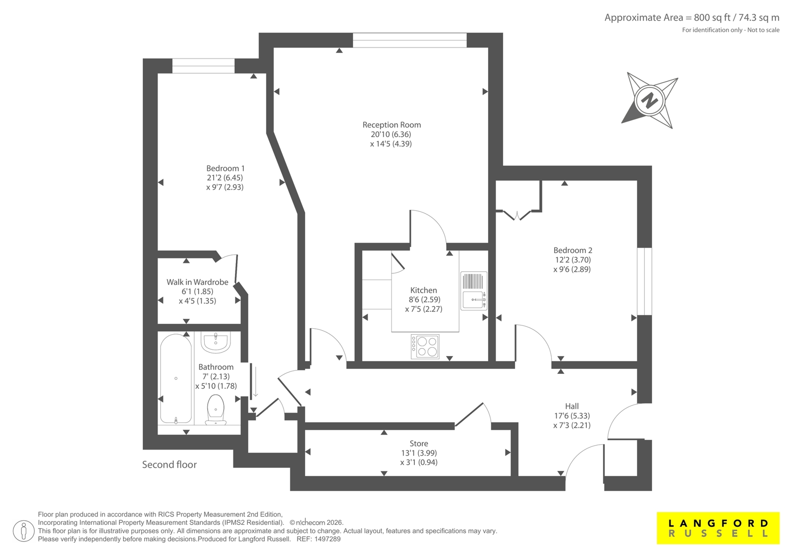 Flat 31, Faulkner House,, St. Pauls Cray Road, Chislehurst floorplan