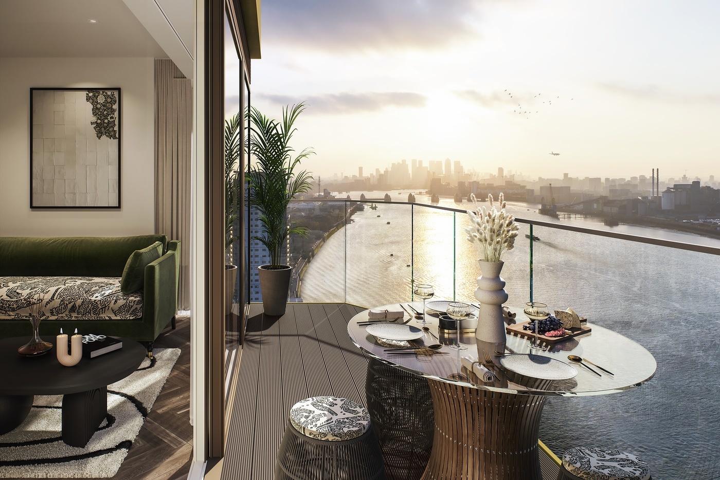 Sailors Wharf Balcony CGI