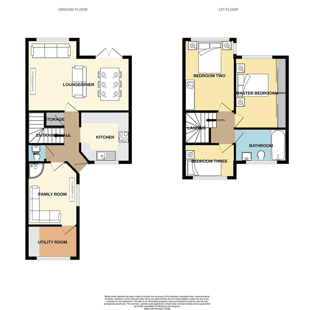 8, Downs Grove, Basildon floorplan