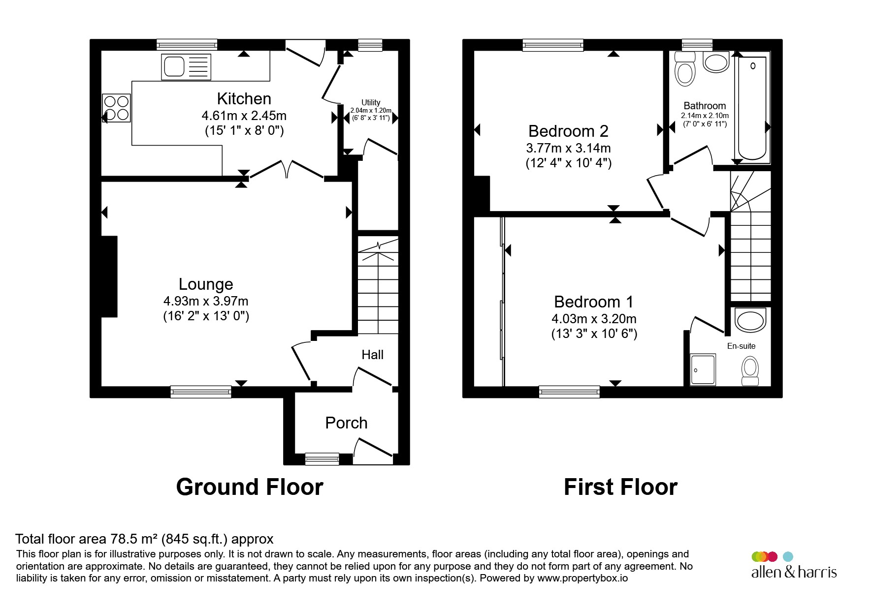 3, James Sym Crescent, Kilmarnock floorplan
