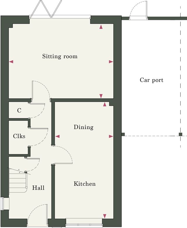Russet House,, Russet House, Bramley floorplan