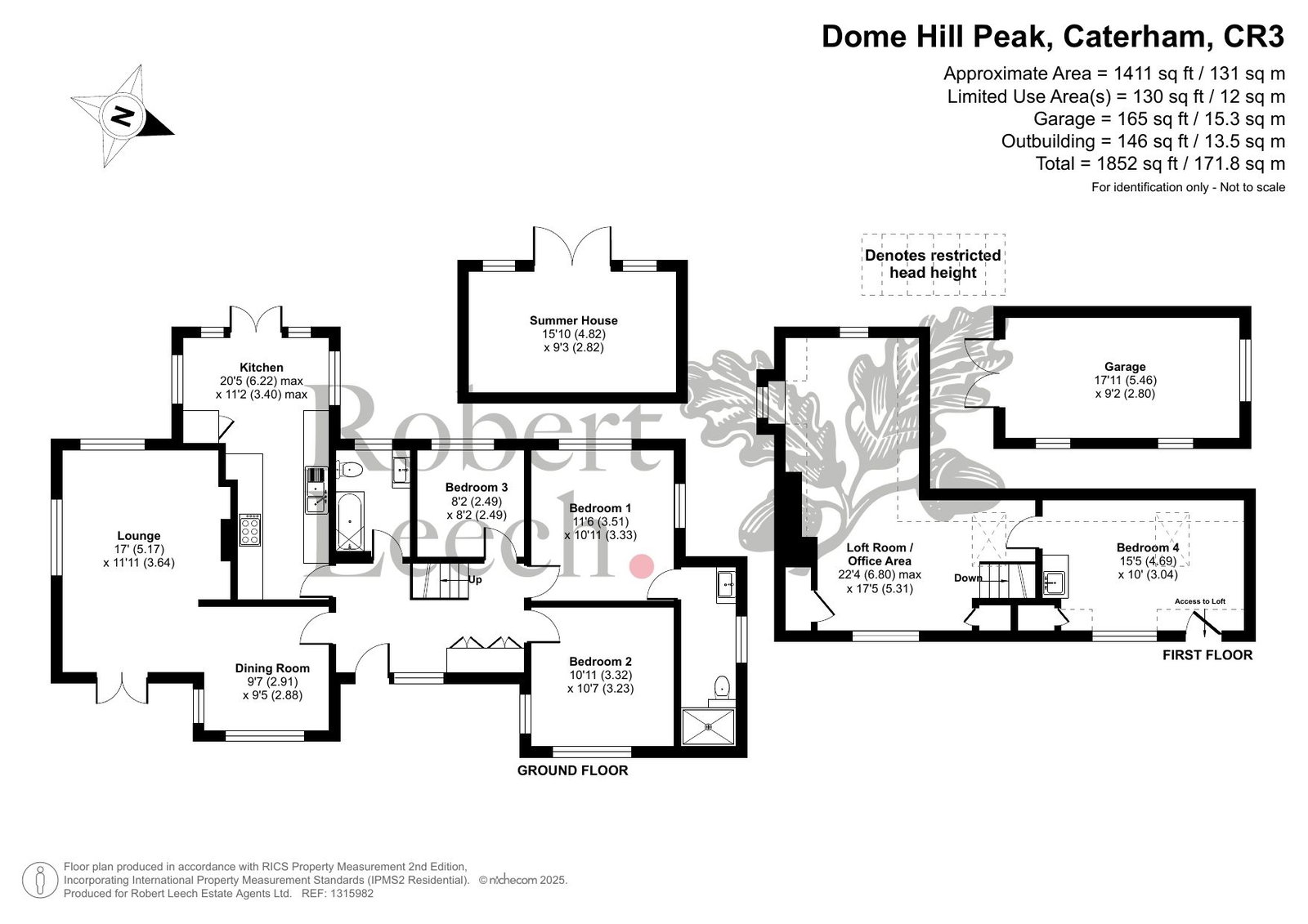 22, Dome Hill Peak, Caterham floorplan