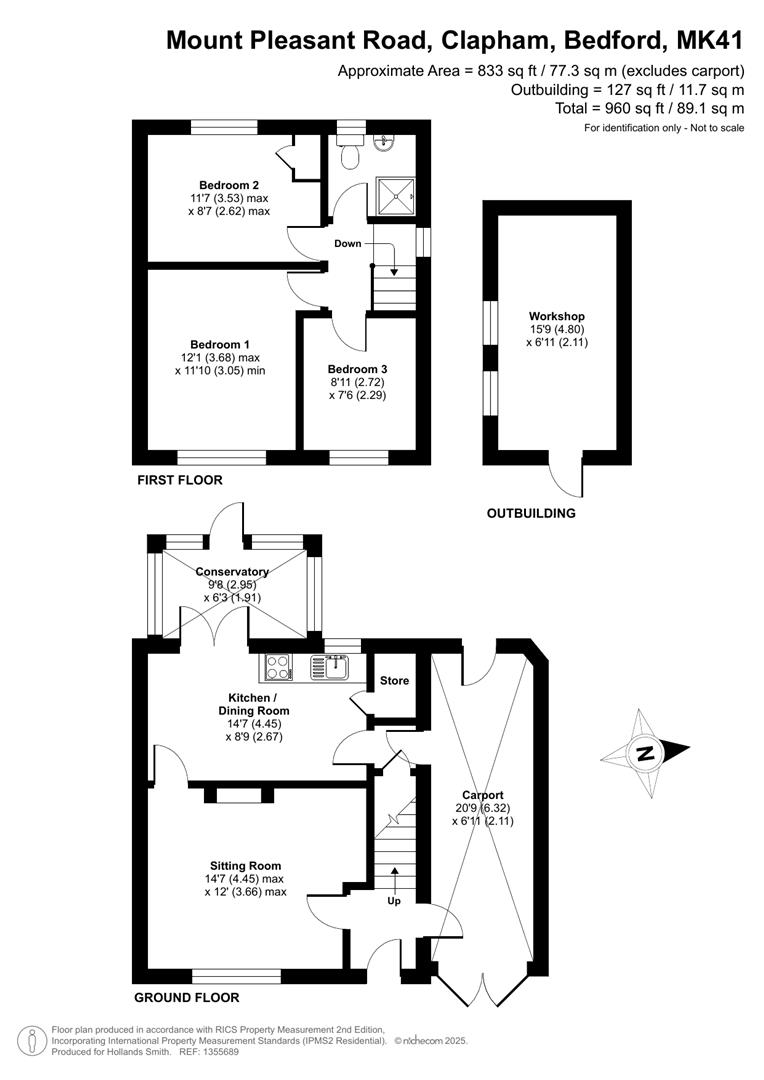51, Mount Pleasant Road, Clapham floorplan