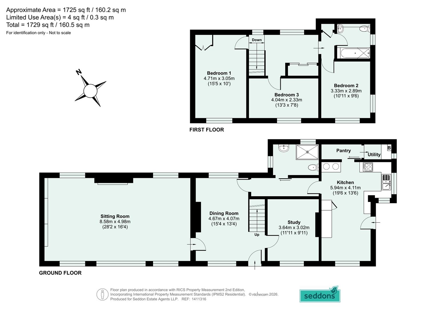 French Cottage, 4, High Street, Exeter floorplan
