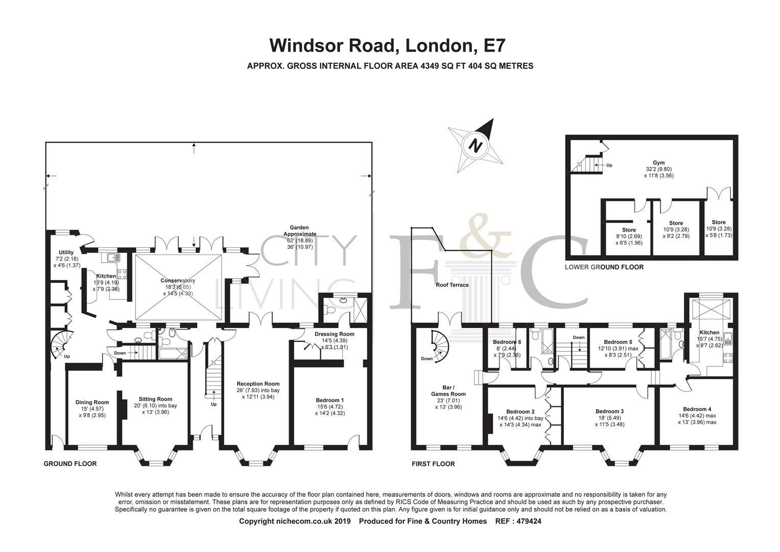 6 bed terraced house for sale in Davidson Terraces, Windsor Road