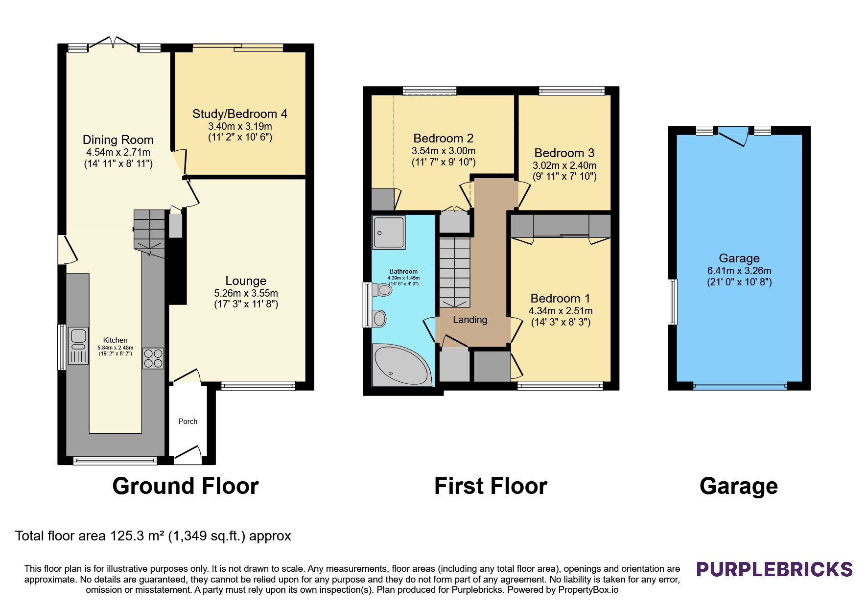 3, Mere Fold, Charnock Richard, Chorley floorplan