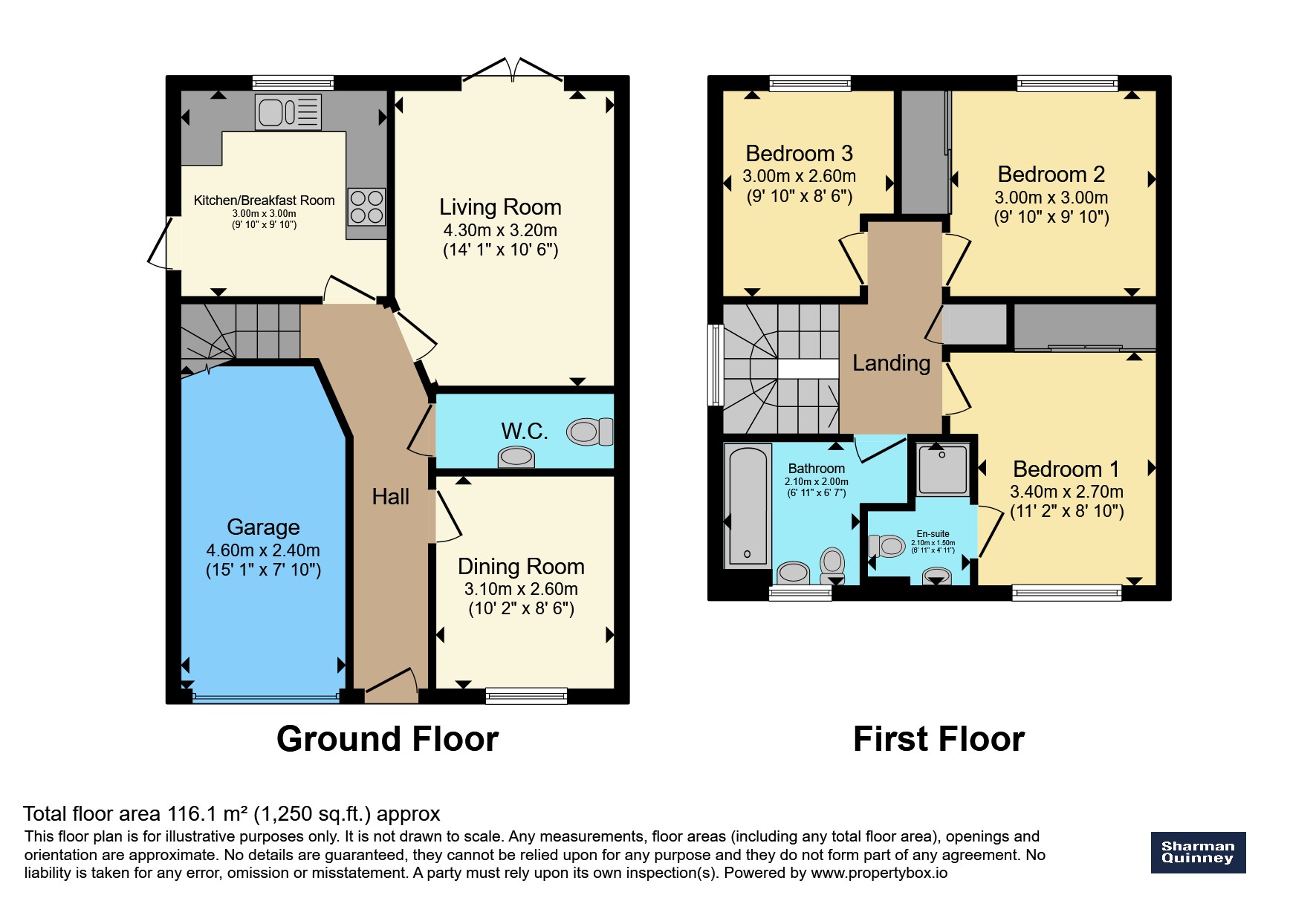 74, Darsdale Drive, Wellingborough floorplan