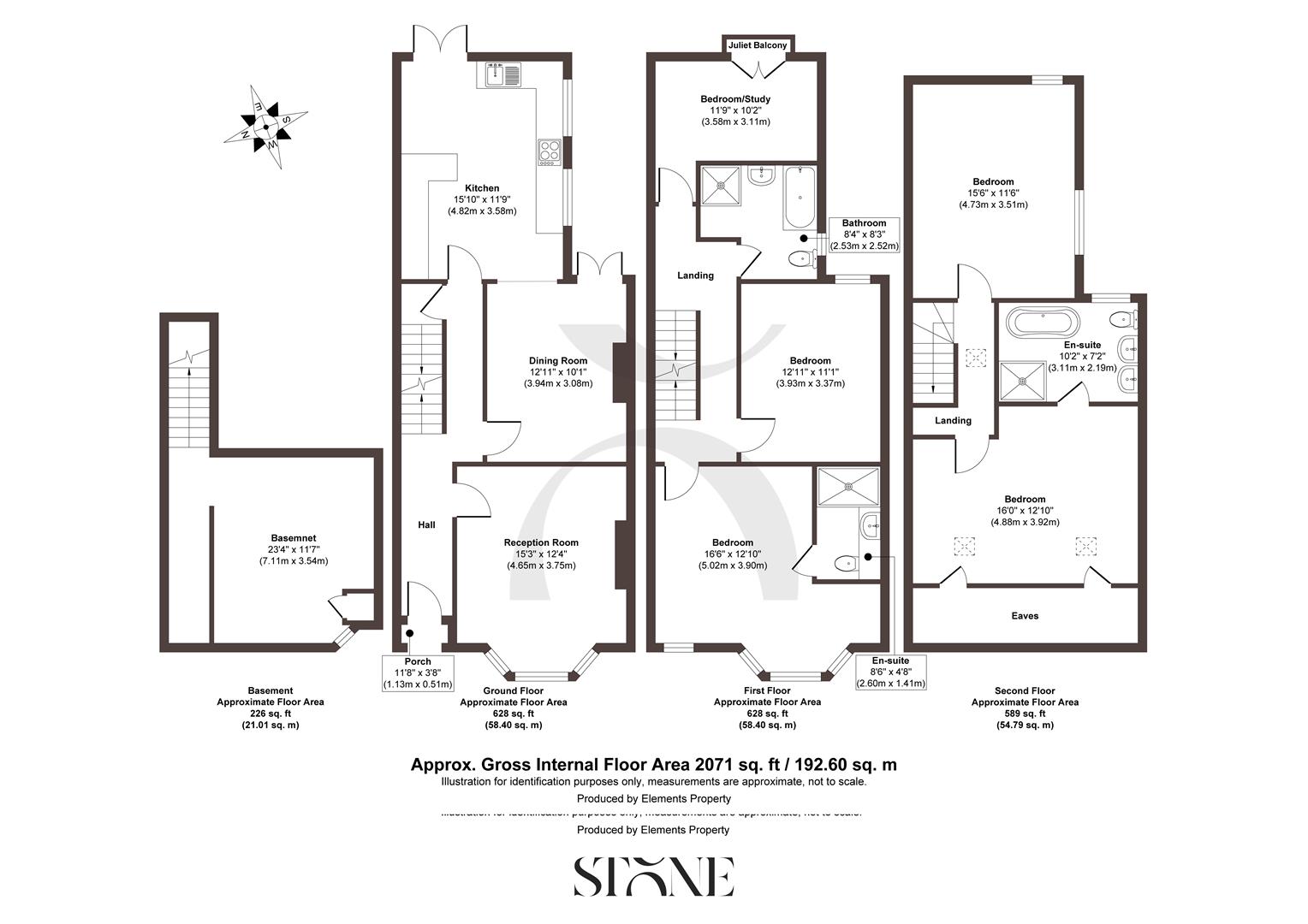 52, Lynwood Road, Redhill floorplan