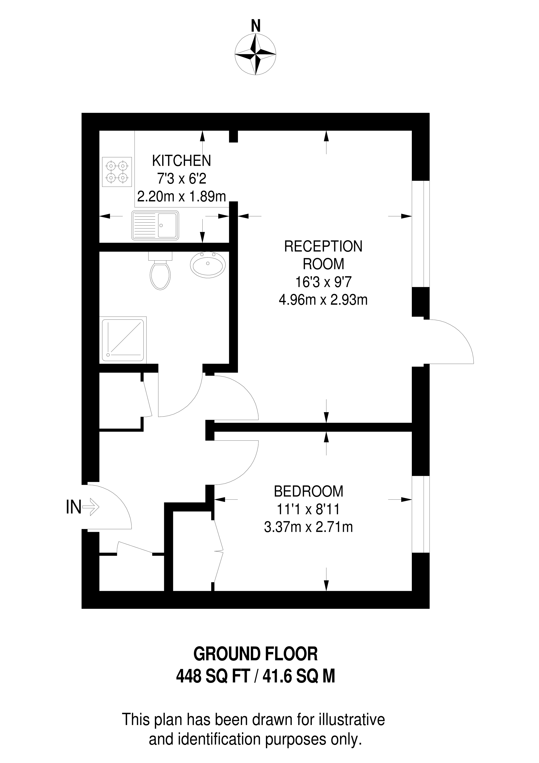 Forge Close, Hayes floorplan