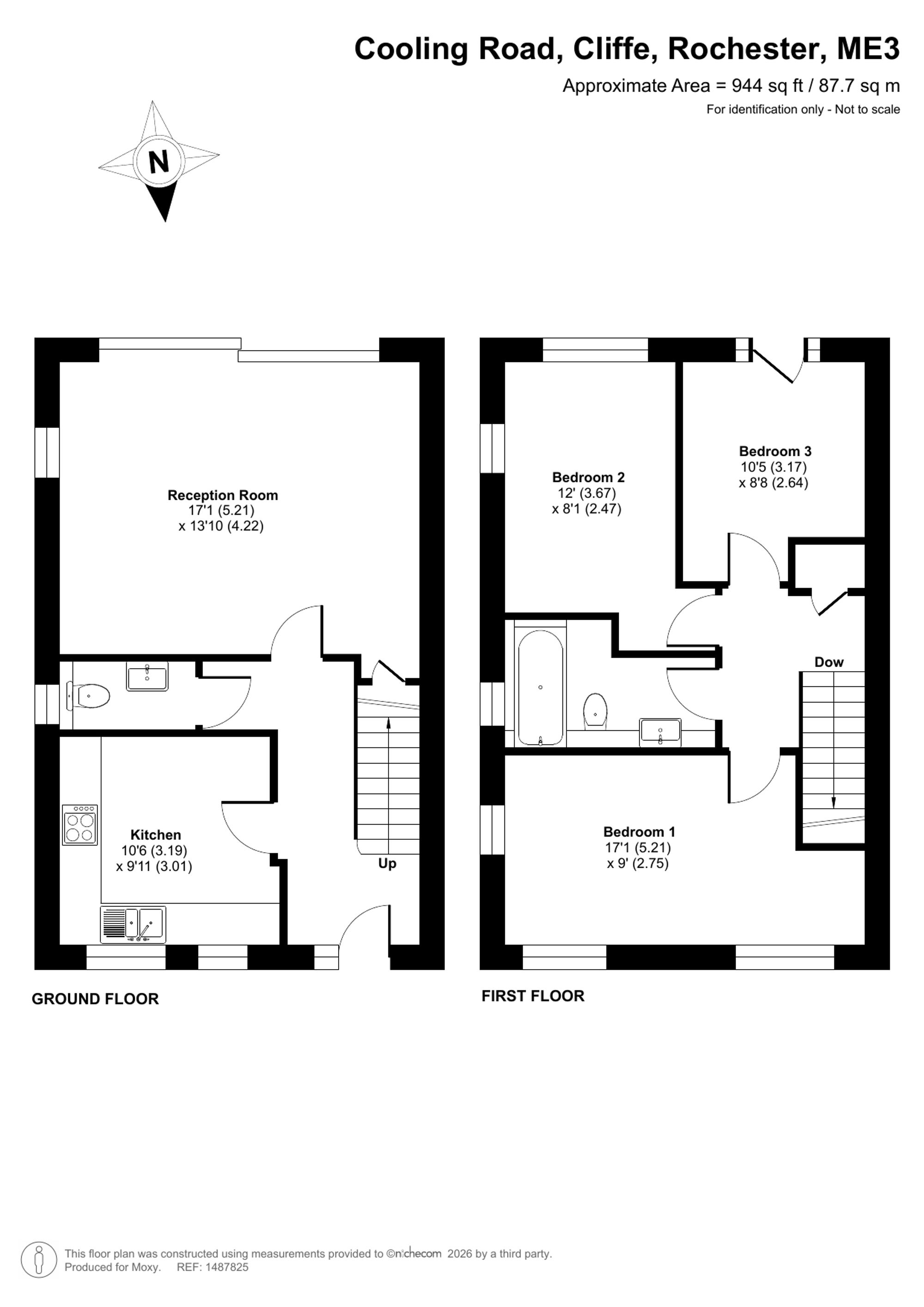 14 Cooling Road, Rochester floorplan