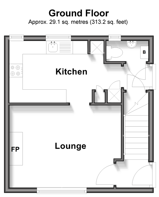 38, Terrace Road floorplan