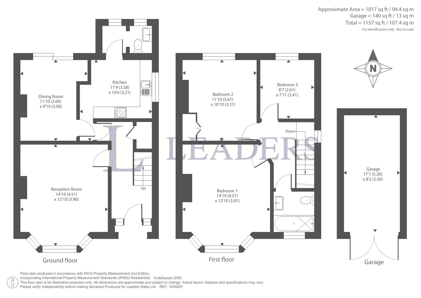 54, Granby Grove, Hampshire floorplan