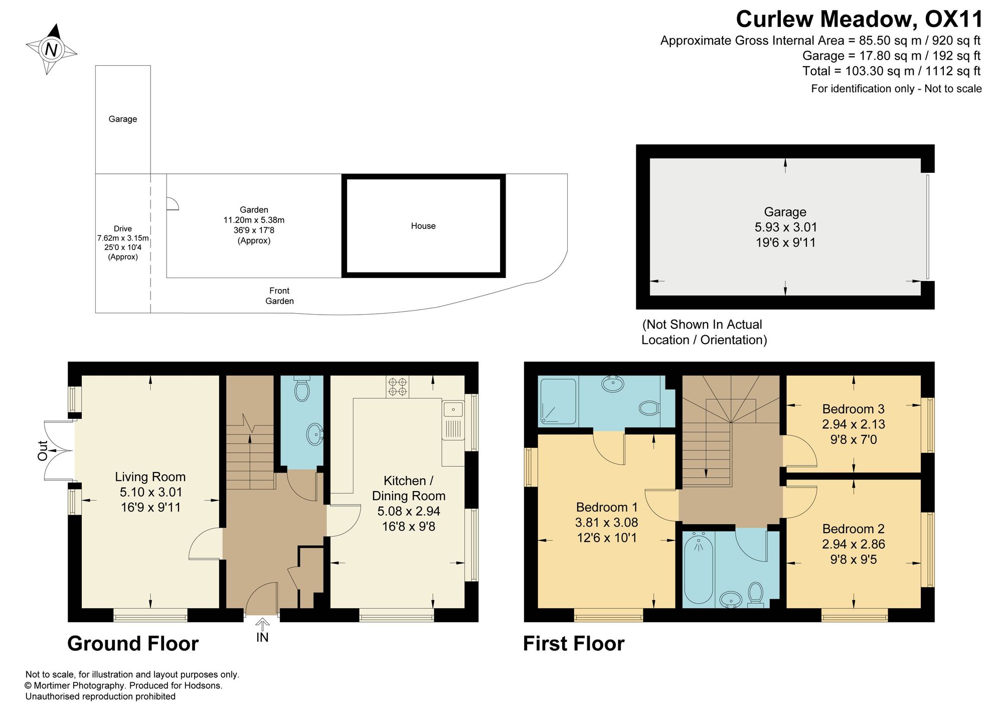 2 Curlew Meadow, Didcot floorplan