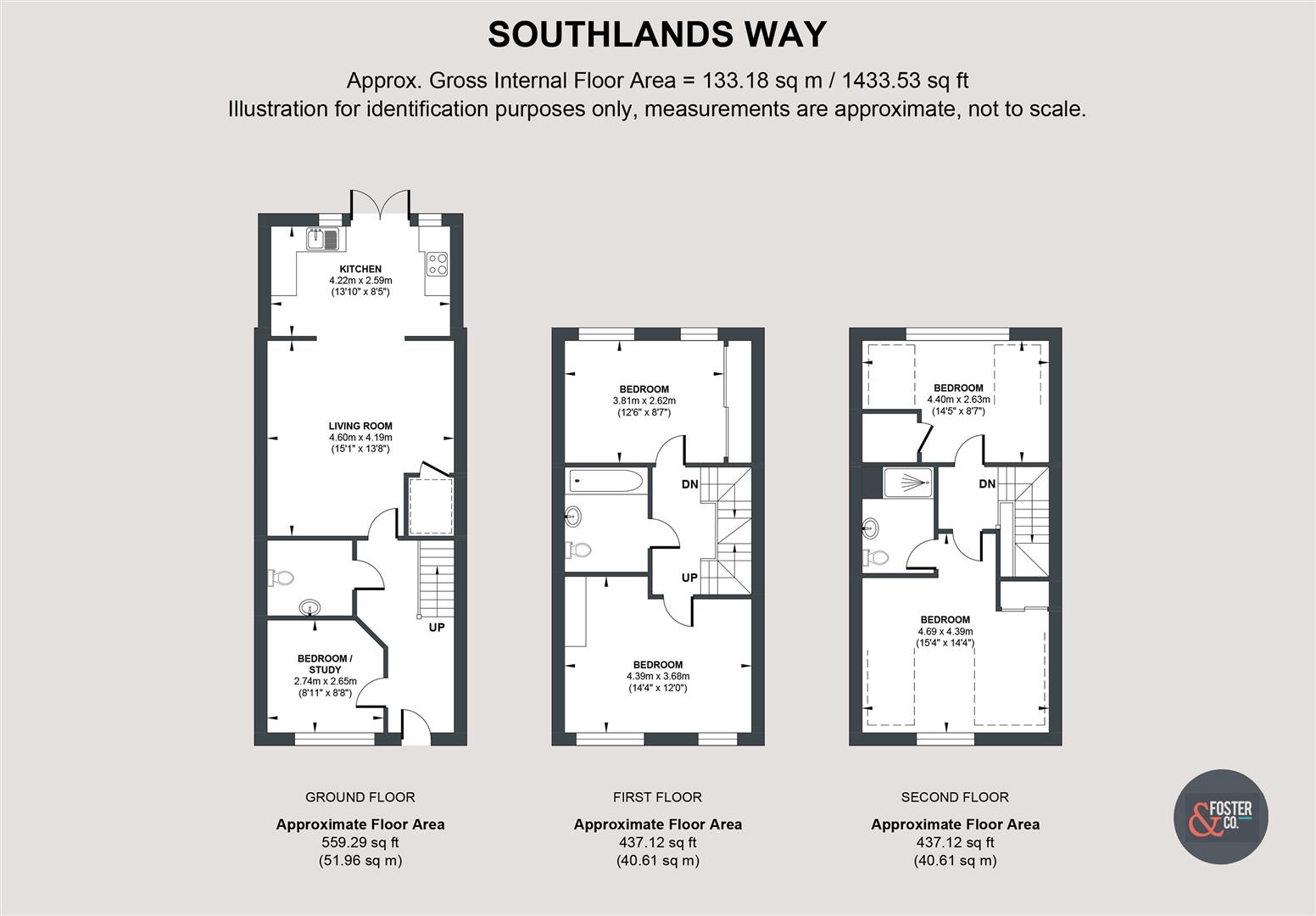 9, Southlands Way, Shoreham-By-Sea floorplan