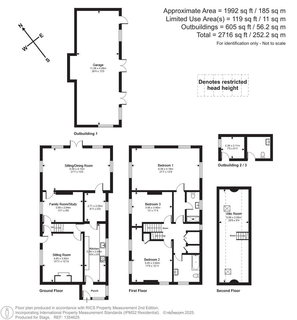 Stock House Cottage, Honiton floorplan