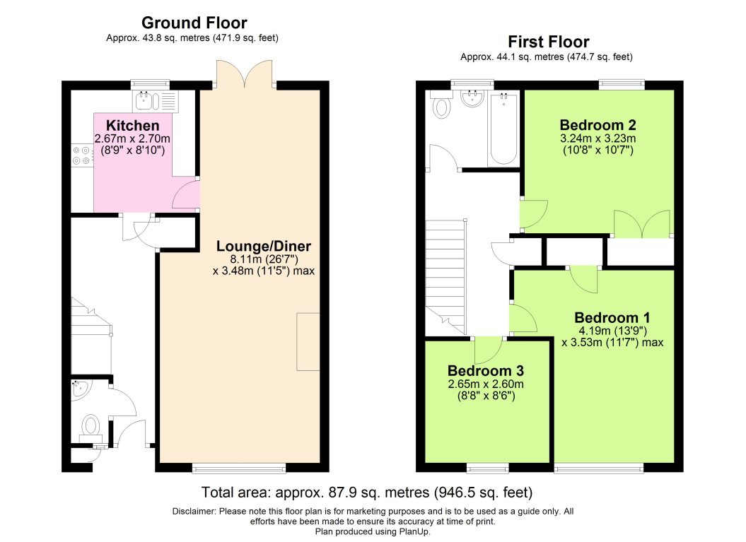 3 Bedrooms Terraced house to rent in Redpoll Lane, Birchwood, Warrington WA3