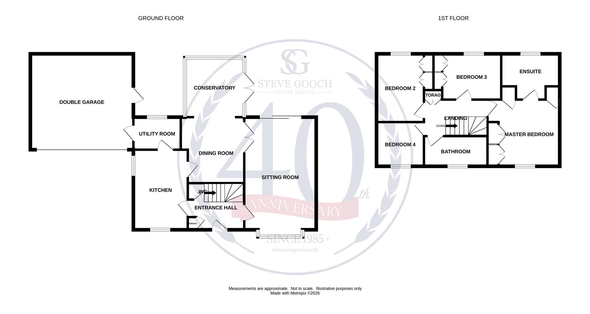 3, Collins Close, Staunton floorplan